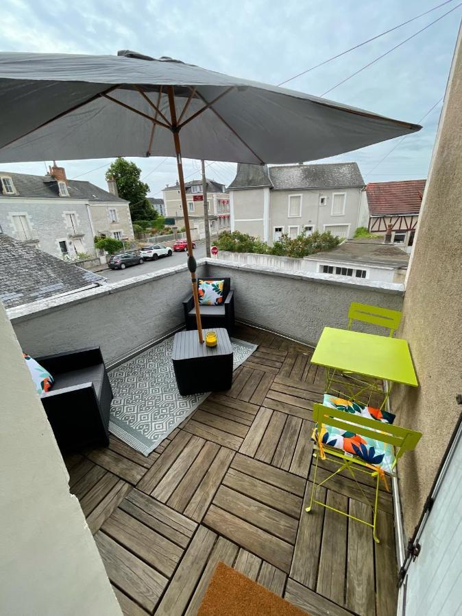 Logement Entier: Appartement Avec Terrasse Quartier De La Gare Amboise Bagian luar foto